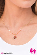 Load image into Gallery viewer, Paparazzi Versed in Glitter Brown Necklace

