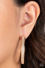 Load image into Gallery viewer, Paparazzi Flash Freeze - Gold Earring
