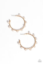 Load image into Gallery viewer, Paparazzi Night at the Gala - Gold Earring
