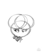 Load image into Gallery viewer, Paparazzi Sealed Sweetheart Silver Bracelets
