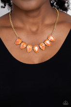 Load image into Gallery viewer, Paparazzi FLIRTY Dancing - Orange Necklace
