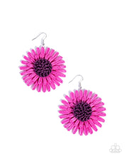 Load image into Gallery viewer, Paparazzi Crafted Color - Pink Earrings
