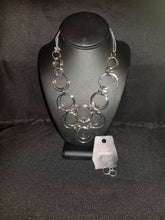 Load image into Gallery viewer, Paparazzi Ringing off the Hook Silver Necklace
