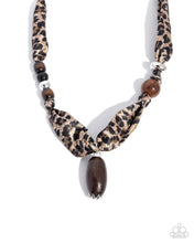 Load image into Gallery viewer, Paparazzi Wildlife Wardrobe Brown Necklace
