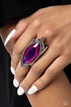 Load image into Gallery viewer, Paparazzi Stunning Showman - Pink Ring
