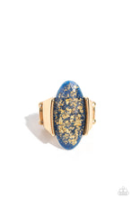 Load image into Gallery viewer, Paparazzi Shimmery Sovereign - Blue Ring
