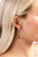 Load image into Gallery viewer, Paparazzi Striped Sweethearts - Multi Earring
