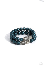 Load image into Gallery viewer, Paparazzi Shopaholic Showdown - Blue Bracelet
