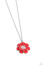 Load image into Gallery viewer, Paparazzi Beyond Blooming - Red Necklace

