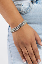 Load image into Gallery viewer, Paparazzi Corporate Confidence - White Bracelet

