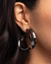 Load image into Gallery viewer, Paparazzi Curly Cadence - Black Earring
