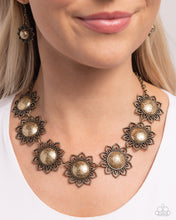 Load image into Gallery viewer, Paparazzi The GLITTER Takes It All - Brass Necklace
