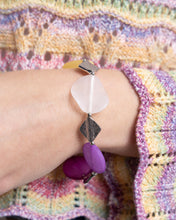 Load image into Gallery viewer, Paparazzi Reflective Ratio - Purple Bracelet
