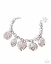 Load image into Gallery viewer, Paparazzi Feminine Focus Pink Bracelet
