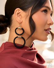 Load image into Gallery viewer, Paparazzi Millennial Movement - Black Earrings
