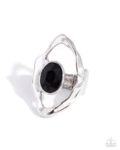 Load image into Gallery viewer, Paparazzi Hammered Hymn - Black Ring
