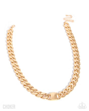 Load image into Gallery viewer, Paparazzi Rebellious Reaction - Gold Necklace
