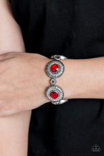 Load image into Gallery viewer, Paparazzi Original Opulence Red Bracelet
