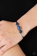 Load image into Gallery viewer, Paparazzi ROAM Rules Blue Bracelet
