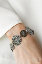 Load image into Gallery viewer, Paparazzi Malibu Idol Necklace and Modestly Malibu Bracelet - Black Set
