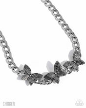 Load image into Gallery viewer, Paparazzi Aerial Ambition Silver Necklace

