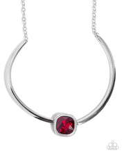 Load image into Gallery viewer, Paparazzi Asscher Assumption Red Necklace/Bracelet Set
