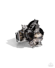 Load image into Gallery viewer, Paparazzi Capricious Cluster Silver Ring
