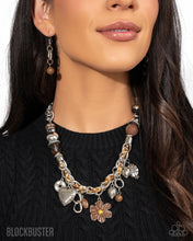 Load image into Gallery viewer, Paparazzi Charmed, I Am Sure Brown Necklace
