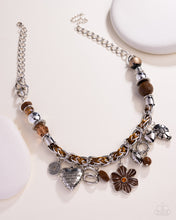 Load image into Gallery viewer, Paparazzi Charmed, I Am Sure Brown Necklace
