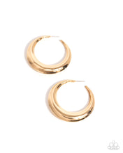 Load image into Gallery viewer, Paparazzi Circular Circumstance Gold Earrings
