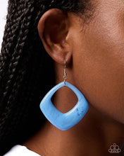 Load image into Gallery viewer, Paparazzi Close Coloring Blue Earrings
