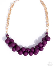 Load image into Gallery viewer, Paparazzi Clustered Court Purple Necklace
