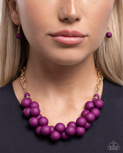 Load image into Gallery viewer, Paparazzi Clustered Court Purple Necklace
