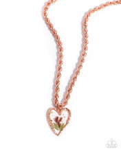 Load image into Gallery viewer, Paparazzi Coming Around Copper Necklace
