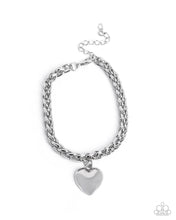 Load image into Gallery viewer, Paparazzi Dancing Damsel Silver Bracelet
