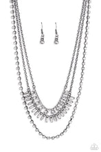 Load image into Gallery viewer, Paparazzi Dripping in Stardust Black Necklace
