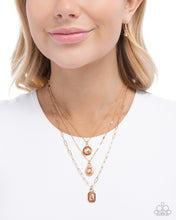 Load image into Gallery viewer, Paparazzi Driven Dazzle Brown Necklace

