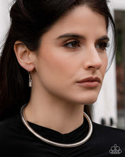 Load image into Gallery viewer, Paparazzi Elementary Elegance Silver Choker Necklace
