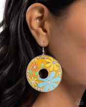 Load image into Gallery viewer, Paparazzi Embroidered Elegance Yellow Earring
