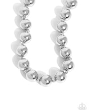 Load image into Gallery viewer, Paparazzi Flattery Will Get You Everywhere Silver Necklace
