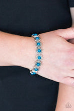 Load image into Gallery viewer, Paparazzi Globetrotter Goals Blue Bracelet
