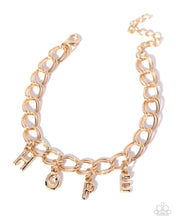 Load image into Gallery viewer, Paparazzi Hopeful Hero Gold Bracelet
