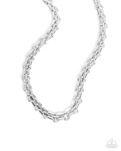 Load image into Gallery viewer, Paparazzi Immaculate Industry Silver Necklace
