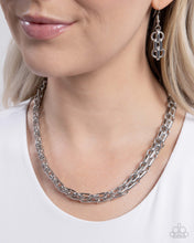 Load image into Gallery viewer, Paparazzi Immaculate Industry Silver Necklace
