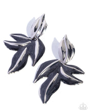 Load image into Gallery viewer, Paparazzi Leafy Lineup Black Earrings
