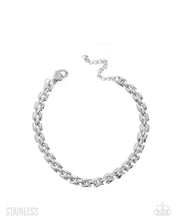 Load image into Gallery viewer, Paparazzi Lethal Links Silver Bracelet
