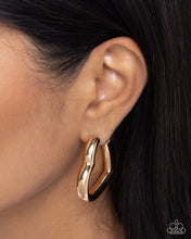 Load image into Gallery viewer, Paparazzi Local Attraction Gold Earrings
