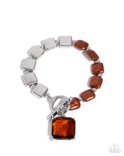 Load image into Gallery viewer, Paparazzi Mismatched Season Brown Bracelet
