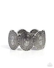 Load image into Gallery viewer, Paparazzi Tangible Tapestry - Silver Bracelet
