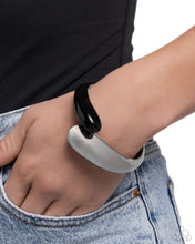 Load image into Gallery viewer, Paparazzi Painted Partner Black Bracelet

